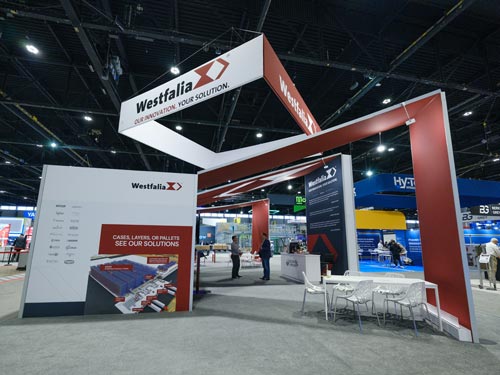 Westfalia exhibit booth
